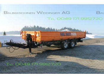 Tipper trailer Obermaier OS 2 TD105A Dreiseitenkipper
