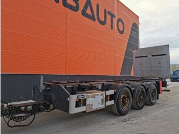 Container transporter/ Swap body trailer Van Hool 3K1017: picture 1