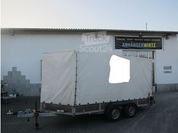 Car trailer / - großer Planenanhänger aerodynamik 455cm: picture 1