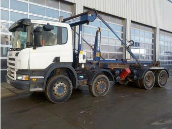 Hook lift truck 2008 Scania P340: picture 1