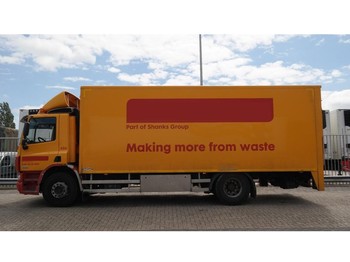 Box truck DAF CF75.250 4X2 MANUAL GEARBOX CLOSED BOX