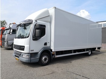 Box truck DAF LF 45.180 4x2 Dagcabine - 12T - 7,6 m bak - Dhollandia klep - Reservewiel 08/2020APK