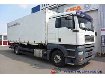 Box truck MAN TGA 18.360 LL Koffer 1.Hand Klima Schaltgetriebe