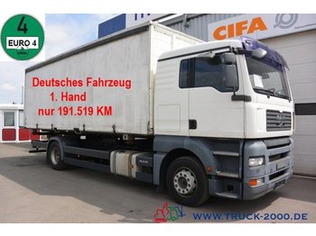 Box truck MAN TGA 18.360 LL Koffer 1.Hd 5-Sitze Schaltgetriebe