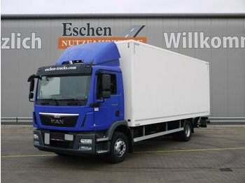 Box truck MAN TGM 15.250 BL, 4x2, LBW, Bl/Lu