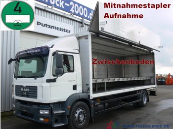 Box truck MAN TGM 18.330 elek. Schwenkwand Stapleraufnahme AHK