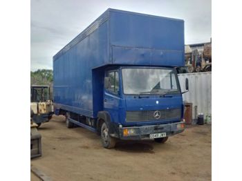 Box truck MERCEDES-BENZ 814 6 cylinder 7.5 ton low miles