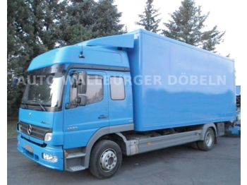 Box truck Mercedes-Benz ATEGO 1222L MÖBELKOFFER + 6 SITZE + orig. 122tkm