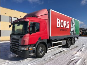 Box truck SCANIA P340 6x2*4 BDF