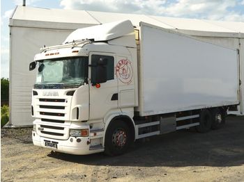 Box truck SCANIA R 480 E5 retarder Supra 950MT