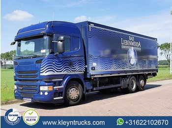 Box truck Scania R410 hl 6x2*4 taillift