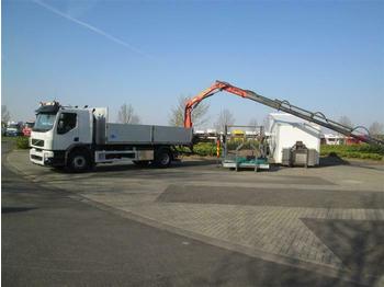 Box truck Volvo FE300 4X2 EURO 5 HOOKLIFT COMPLETE WITH 3 BODIE