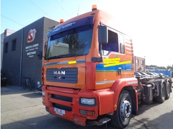 Cab chassis truck MAN TGA 33.413 steel/manual/engine