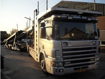 Scania sc114-380 euro 3 ret - Car transporter truck