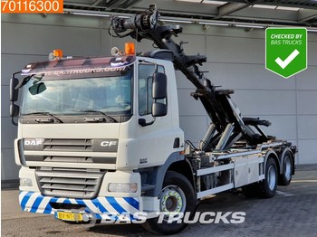 Container transporter/ swap body truck DAF CF85.410 6X2 Manual Liftachse Euro 5