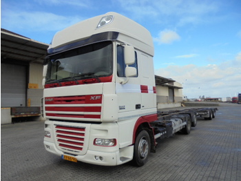 Container transporter/ swap body truck DAF XF105-410 SSC MANUAL