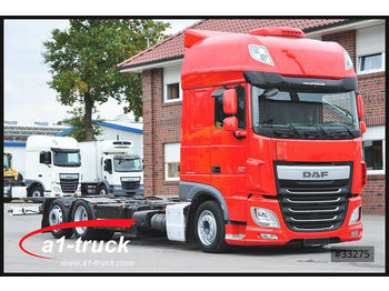 Container transporter/ swap body truck DAF XF 106.440 SSC Jumbo, ZF-Intarder, ACC,