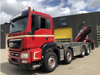 Container transporter/ swap body truck MAN TGS 35.480 8x4