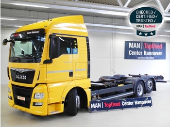 Container transporter/ swap body truck MAN TGX 26.440 6X2-2 LL