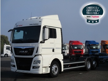 Container transporter/ swap body truck MAN TGX 26.440 6X2-2 LL, Euro 6, XLX, Intarder