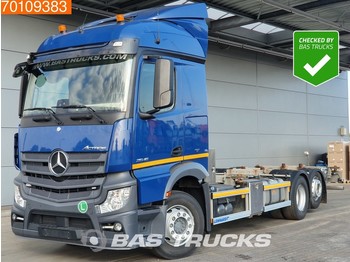 Container transporter/ swap body truck Mercedes-Benz Actros 2545 L 6X2 Retarder Euro 6 ADR