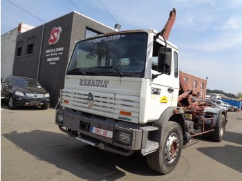 Container transporter/ swap body truck Renault G 300 manager 342"km