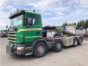 Container transporter/ swap body truck SCANIA P124 420