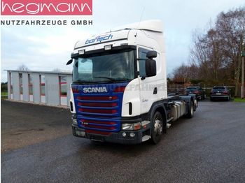 Container transporter/ swap body truck Scania G440 LB6x2MNB. BDF, Retarder, deutsches Fahrzeug