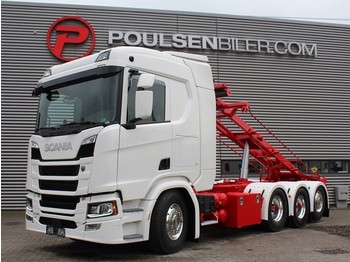Container transporter/ swap body truck Scania R500 8x4*4