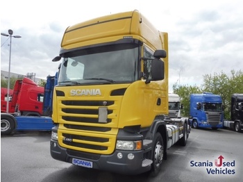 Container transporter/ swap body truck Scania R 450 LB6X2MNB