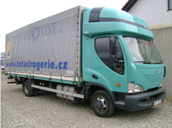  AVIA DAEWOO D75-EL, LBW, 1 Liege, 7,5m ladefl?h - Curtain side truck