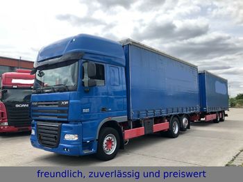 Curtainsider truck DAF *XF 105.460* EEV *PR.PL*EDSCHA*