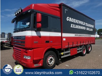 Curtainsider truck DAF XF 105.460 ssc 6x2 fas manual