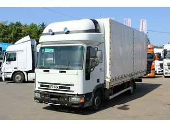 Curtainsider truck Iveco ML 75 E 14 (P) (FP)