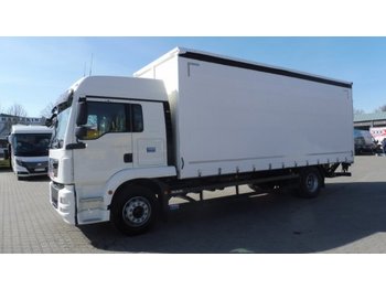 Curtainsider truck MAN TGM 18.320 LX, Tautliner 7,3m, LBW, Mietkauf möglich