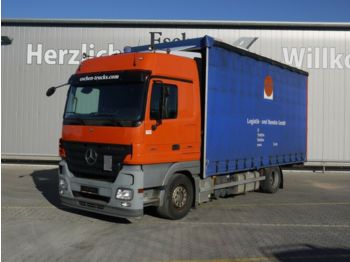 Curtainsider truck Mercedes-Benz 1841 LL Jumbo, Klima, Retarder, Edscha