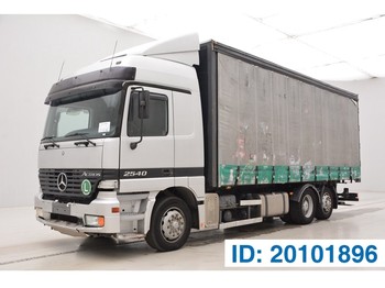 Curtainsider truck Mercedes-Benz Actros 2540 - 6x2