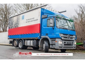 Curtainsider truck Mercedes-Benz Actros 2541L 6x2 Radst. 4,1m TOP!
