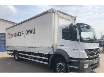 Curtainsider truck Mercedes-Benz Axor 1829 Manual Euro-5 Super Condition 2011