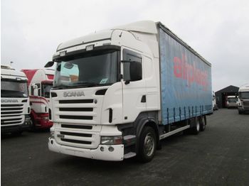 Curtainsider truck Scania