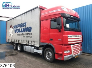 Curtain side truck DAF 105 XF 460 SSC, 6x2, EURO 5, Airco: picture 1