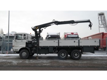 Truck DAF 2300 6x6 OPEN BOX WITH HIAB CRANE