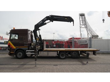 Truck DAF 95.430 SC 6X2 OPENBOX WITH HIAB 477 EP-5 HiPro MANUAL GEARBOX