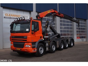 Hook lift truck DAF CF 85.410 10x4 Euro 5 Palfinger 15 ton/meter: picture 1