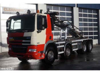 Skip loader truck DAF FAD 85 CF 410 8x4 Euro 5: picture 1