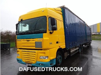 Curtain side truck DAF FAR XF105.460: picture 1