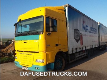 Curtain side truck DAF FAR XF105.460: picture 1