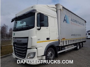 Curtain side truck DAF FAR XF460: picture 1