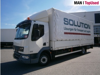 Curtain side truck DAF LF45: picture 1
