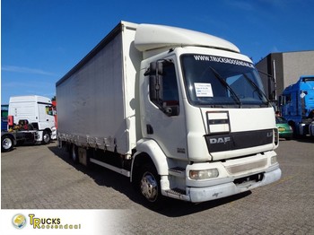 Curtain side truck DAF LF55.180 + MANUAL + LIFT: picture 1